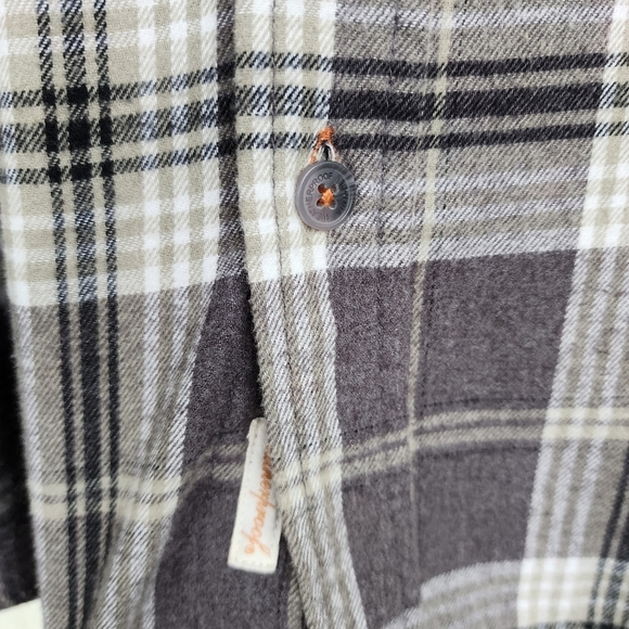 Chris Stapleton | Upcycled Reworked Weatherproof Flannel Mens Large L - Picture 8 of 10